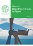 Analysis of Wind Power Costs in Japan