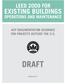 LEED 2009 FOR EXISTING BUILDINGS OPERATIONS AND MAINTENANCE ACP DOCUMENTATION GUIDANCE FOR PROJECTS OUTSIDE THE U.S.