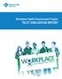 Workplace Health Improvement Project: PILOT EVALUATION REPORT