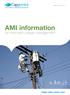 AMI information. for improved outage management