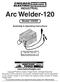 INDUSTRIAL Arc Welder-120