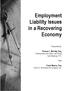 Employment Liability Issues in a Recovering Economy