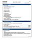 Material Safety Data Sheet. Printing date 03/23/2011 Reviewed on 03/23/2011