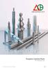 RODS & PREFORMS. Tungsten Carbide Rods For Precision Tool TOOLING THE FUTURE