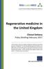 Regenerative medicine in the United Kingdom