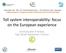 Toll system interoperability: focus on the European experience