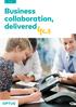 UCaaS. Business collaboration, delivered