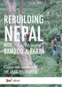 REBUILDING NEPAL WITH BAMBOO & EARTH A VOLUNTEER INITIATIVE BY THE ABARI FOUNDATION