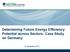 Determining Future Energy Efficiency Potential across Sectors: Case Study on Germany