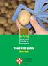 Seed rate guide. Maris Piper. Cambridge University Farm