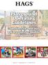 Playground Operating Guidelines