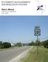 PAVEMENT MANAGEMENT INFORMATION SYSTEM. Rater s Manual FOR FISCAL YEAR 2010 APR. 2009