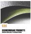 GEOMEMBRANE PRODUCTS MANUFACTURING QUALITY ASSURANCE manual
