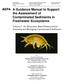 the Assessment of Contaminated Sediments in Freshwater Ecosystems