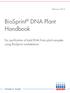 BioSprint DNA Plant Handbook