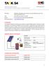 INFO Sheet A06. Reference System, Austria Solar Domestic Hot Water system, multi-family house. Introduction. Hydraulic Scheme of the System