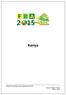Kenya Global Forest Resources Assessment 2015 Country Report Kenya Rome, 2014