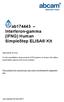 ab Interferon-gamma (IFNG) Human SimpleStep ELISA Kit