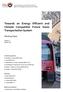 Towards an Energy Efficient and Climate Compatible Future Swiss Transportation System