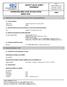 SAFETY DATA SHEET Revised edition no : 0 SDS/MSDS Date : 29 / 11 / 2012