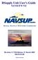 RSupply Unit User s Guide NAVSUP P-732