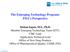 The Emerging Technology Program: FDA s Perspective