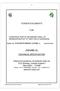 TENDER DOCUMENTS FOR (VOLUME- II)- TECHNICAL SPECIFICATION