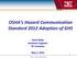 OSHA s Hazard Communication Standard 2012 Adoption of GHS