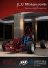 Table of Contents. JCU Motorsport Formula SAE About the Car: Introducing Roxanne Supporting the Team Current Sponsors...