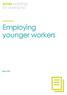 Guidance. Employing younger workers