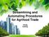 Streamlining and Automating Procedures for Agrifood Trade. TJCIQ LinJing