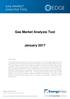 Gas Market Analysis Tool January 2017