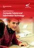 Apprenticeships in. Computer Science and Information Technology
