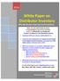 White Paper on Distributor Inventory Why distributors have too much Inventory