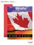 Citizenship and Immigration Canada. Citoyenneté et Immigration Canada A LOOK AT C ANADA C&I E
