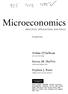 Microeconomics PRINCIPLES, APPLICATIONS, AND TOOLS 6TH EDITION. Lewis and Clark College. University of California, Davis