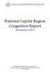 National Capital Region Congestion Report