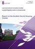 Report on the Scottish Social Housing Charter