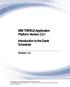 IBM TRIRIGA Application Platform Version Introduction to the Gantt Scheduler