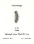 Proceedings. National Gypsy Moth Review. of the. Charleston, W. Va. Nov , 1984