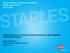 Staples Commitment to Make an Orderly Transition to Safer Chemicals, Materials and Products