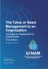 The Value of Asset Management to an Organization