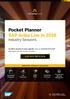 Pocket Planner SAP Ariba Live in 2018 Industry Sessions