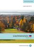 Country fact sheet. Land cover Liechtenstein. September Photo: Toni García, My City/EEA