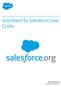 Volunteers for Salesforce User Guide