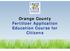 Orange County Fertilizer Application Education Course for Citizens