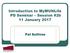 Introduction to MyMUNLife PD Seminar Session #2b 11 January Pat Sullivan