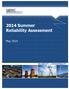2014 Summer Reliability Assessment