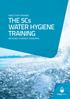 THE 5Cs WATER HYGIENE TRAINING