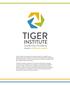 About the Tiger Institute